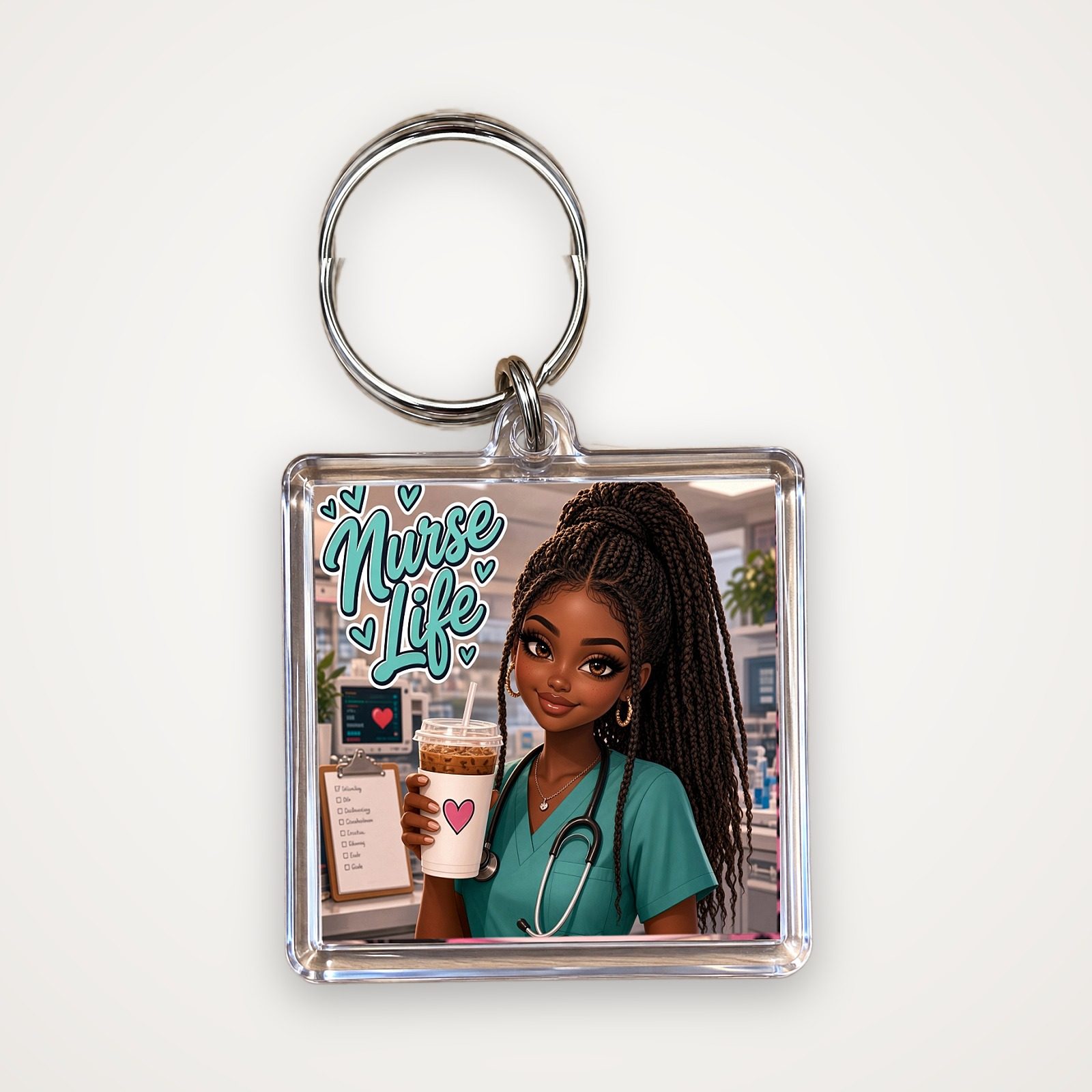 Nurse Life Keychain, photo 2