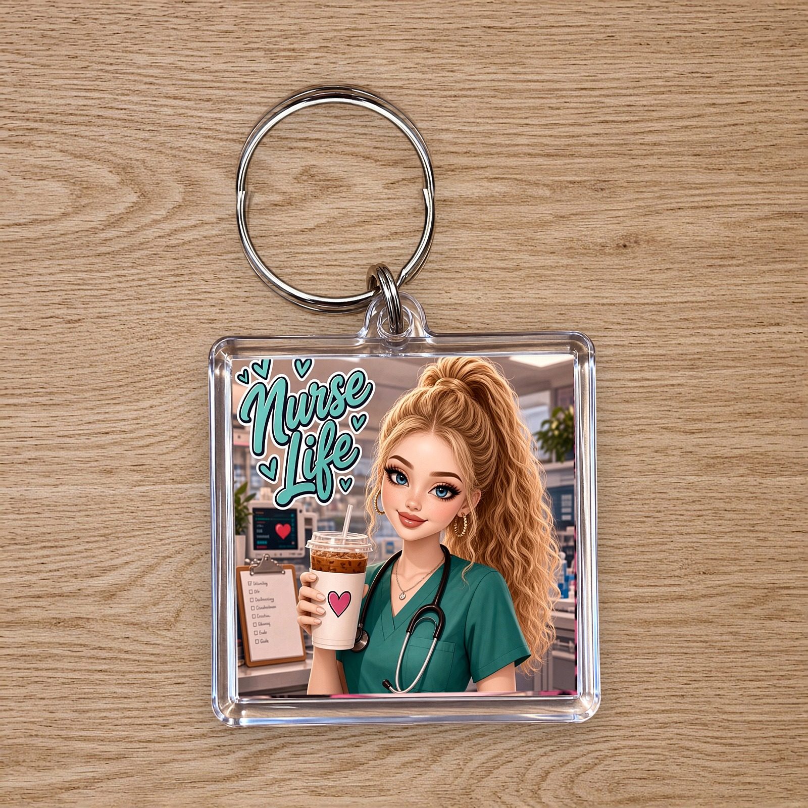 Nurse Life Keychain, photo 3