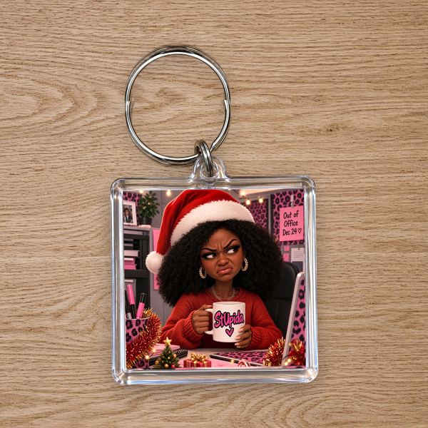 StUpida Christmas Keychain