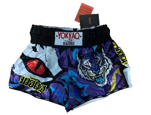 YOKKAO Angry Tiger Purple Muay Thai Shorts
